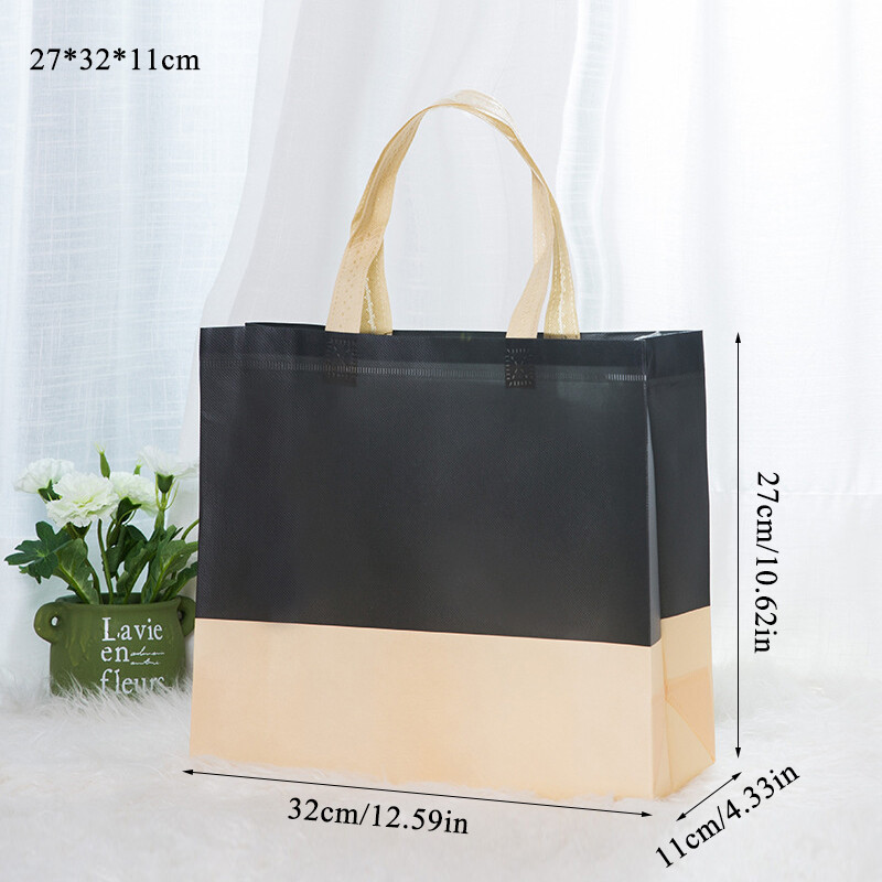 Reusable Shopping Bag Large Folding Tote Grocery Bag Convenient Storage Handbag