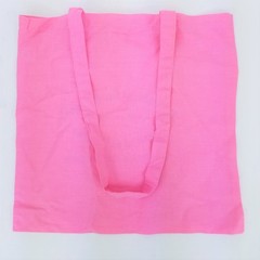 Christian Grocery Shopping Bag Washable Reusable Pink Cotton Travel