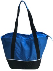 Large Big 18 x14″ Reusable Grocery Shopping Tote Bags Zippered Gym Sports School