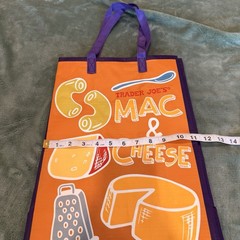 NEW Trader Joe’s Reusable Tote Bag Bundle (2) – Cheese & Comfort Food