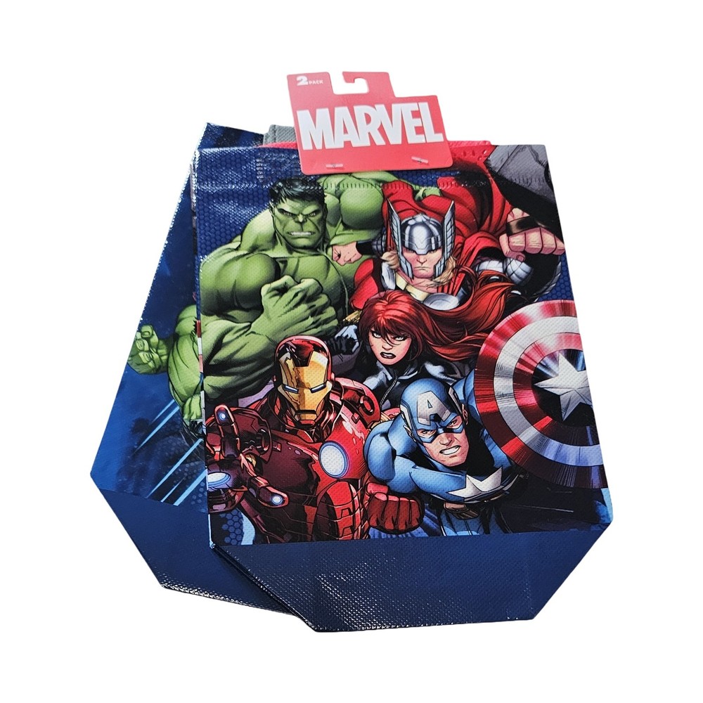 Marvel Advengers Reusable Tote Treat Gift Goodie Bags 7″X8″X3.25