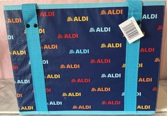NEW ALDI Collapsible Box Bag – Bundle with Key Chain