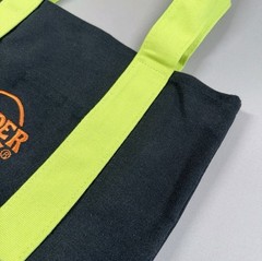 Limited Trader Joe’s Mini Black Green Canvas Tote Bag – SHIPS TODAY Carrying Bag