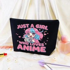 Yoxiumi Anime Gifts for Women Lover 25*17cm, black
