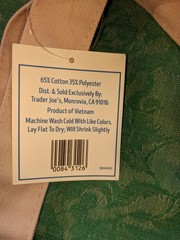 Trader Joe’s Mini Pastel Stripe Canvas Tote Bag Set Of 4 NWT green blue tan pink