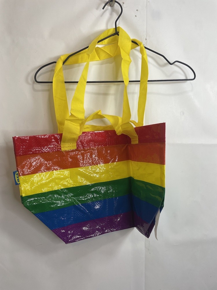 IKEA STORSTOMMA Multicolored Small Reusable Shopping Storage Bag 17X10