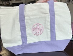 Trader Joe’s LIMITED EDITION Lavender & Pink Tote 2026 — SOLD OUT IN STORES