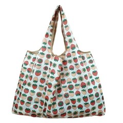 Foldable Shopping Bag – Waterproof, One-Shoulder, Portable, Thick, Grocery.