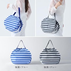 Marna Shupatto Compact Foldable Eco Bag M (10th Anniversary Model) Concept Blue
