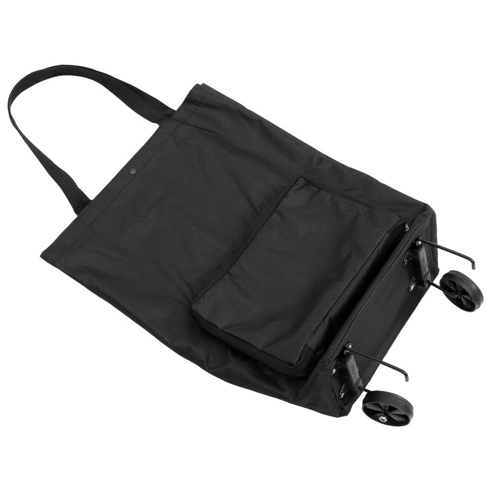 Wheeled Foldable Shopping Bag Made from Oxford Fabric for Effortless Mobility