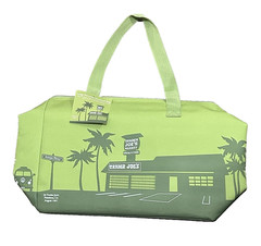 Trader Joe’s Olive Green Tote Insulated Hot Cold Bag Market Shopper Earthy NEW