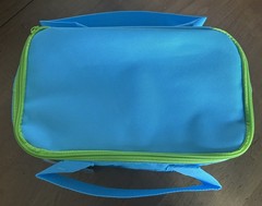 New Trader Joe’s Mini Insulated Tote Lunch Bag Sea Blue Green Limited Edition