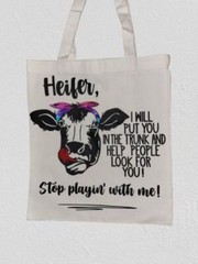 1 Reusable Tote Bags Select Your Design Handmade New 13 in x14 in Shoulder Bag