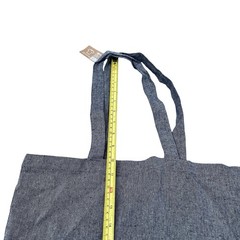Stanford Blood Center Recycled Cotton Tote Bag 16×14 Gray student nurse gift NEW