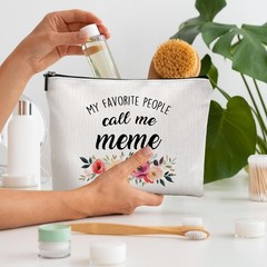 DILSJ Meme Gifts Makeup Bag, Grandma For Christmas From Grandkids meme