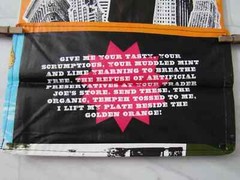 Trader Joe’s New York Tote Bag Eco Reusable Shopper Skyline Brooklyn Bridge