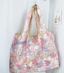 Sanrio My Melody Large 2-in-1 Folding Shopping ECO BAG Reusable Ships From USA