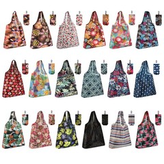 18 Pack Reusable Grocery Bags Foldable Shopping Bags Machine Washable Bags Wa…