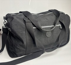 Kipling Art Heritage Tote Black Nylon, Overnight, Weekend, Gym Bag