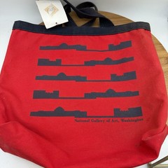 National Gallery of Art museum cotton canvas reusable shopping bag tote Flawed