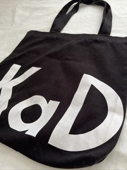KaDeWe Berlin Solid Black Tote Bag