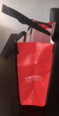 New Reusable Shopping Lunch Bag Small Canada Maple Leaf Pharmasave Red White