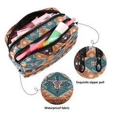 ALAZA Indian Tribal Aztec Ornament Geometric Pattern with Small, Multi1
