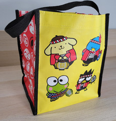 Keroppi World Market Tote Sanrio Double Handle Reusable Shopping Bag Badtz-Maru