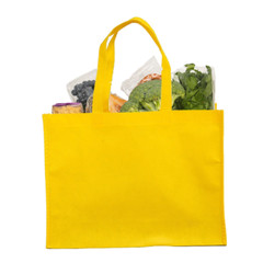 Non-Woven Shopping Bags Reusable Gift & Promotional Bag Wholesale 100pack Yellow