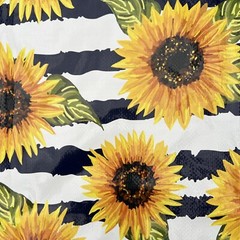 🌻REUSABLE 🌻SHOPPING TRAVEL TOTE BAG SUNFLOWER🌻ECO FRIENDLY GOODWILL HEAVY