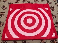 Pack Of 10 Updated Reusable Target Shopping Grocery Tote/ Bags/Washable, New