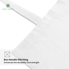 Pack of 5 | 6 | 12 | 24 | 48 – 100% Cotton Reusable Tote Bags – Bulk Grocery …