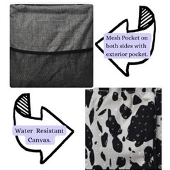 Extra Large Utility Tote Reusable Grocery Bag Oversized Collapsible For Grocerie