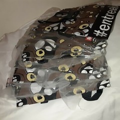 Lot of 10 NEW 14″X 14.5″ Quality VINYL Reusable Shopping Totes 10 bags#entreels