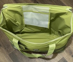 2025 Fall Trader Joe’s Large Matcha Olive Green Insulated Cooler Tote Bag