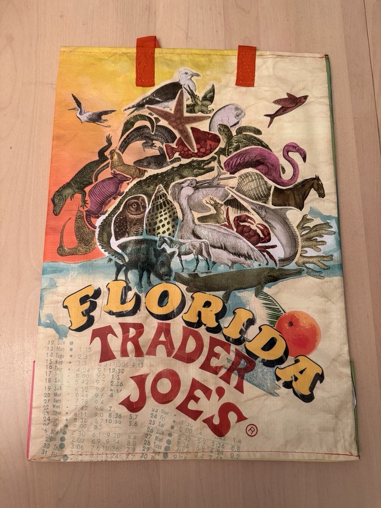 New Trader Joe’s Florida Reusable Mystery Bag Shopping Grocery