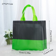 Reusable Shopping Bag Large Folding Tote Grocery Bag Convenient Storage Handbag