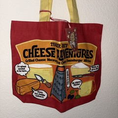 Trader Joe’s Cheese Experience Canvas Tote Large