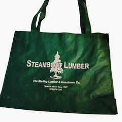 Steamboat Springs Reusable Tote Bag Green Eco Friendly Shopping Carry All