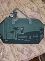 trader joes bag carry huge for travel and shopping great storage