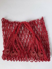 Handmade tote bag holder macrame bag mesh crochet bag market bag Eco friendly