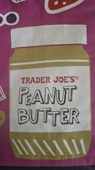 Trader Joe’s Reusable PB&JAM/Cookies&Milk/Mac&Cheese Grocery Tote Bag 6 Gal NWT