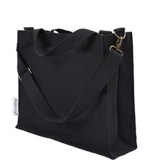 Heavy Duty Canvas Extra Large Shoulder Crossbody Bag Grocery Shopping Bag Bea…