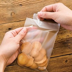 Heads BKF-TO2 Food-Safe Bags Made in Japan Semi-Transparent OPP Bags with Tape