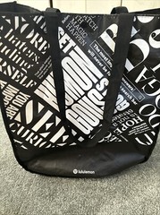 Lot 5 Lululemon Large Med Sm Reusable Shopping Bag Manifesto Urban Outfitters