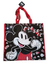Disney MICKEY MOUSE Reusable Red Jumbo Shopping Gift Bag with Handle🆕Free Ship!