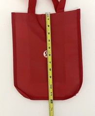 Lululemon Red Reusable Bag Snap Closure Tote