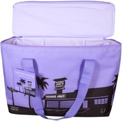 Trader Joe’s Lavender Edition Reusable Insulated Shopping Eco Bag 8Gallon RARE