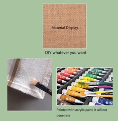 Beach Burlap Gift Bags with Handles – Reusable Grocery Bags, 14.6″x10.6″x7″, …