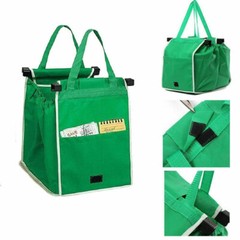 2X Reusable Shopping Bag Grocery Tote Laundry Bags Eco Friendly Foldable Large
